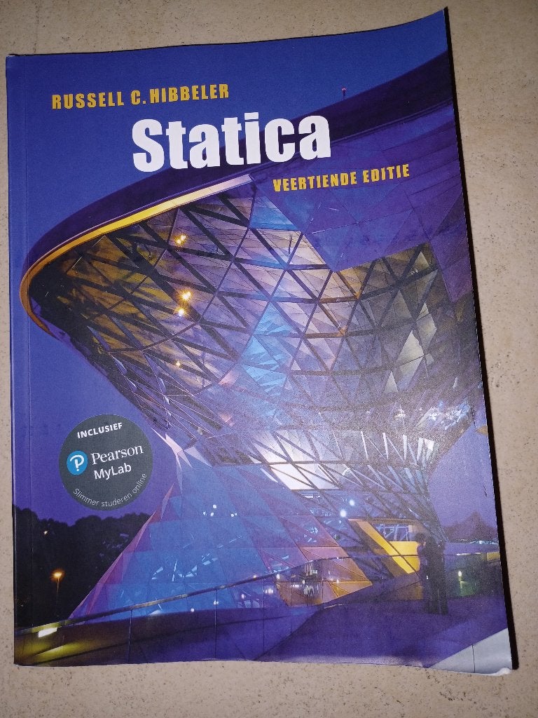 Statica, Russell C. Hibbeler, R.C. Hibbeler, Zo goed als nieuw, Beta, HBO