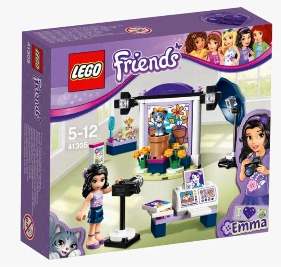 Lego Friends Emma's fotostudio (41305), Ophalen of Verzenden, Zo goed als nieuw, Overige merken