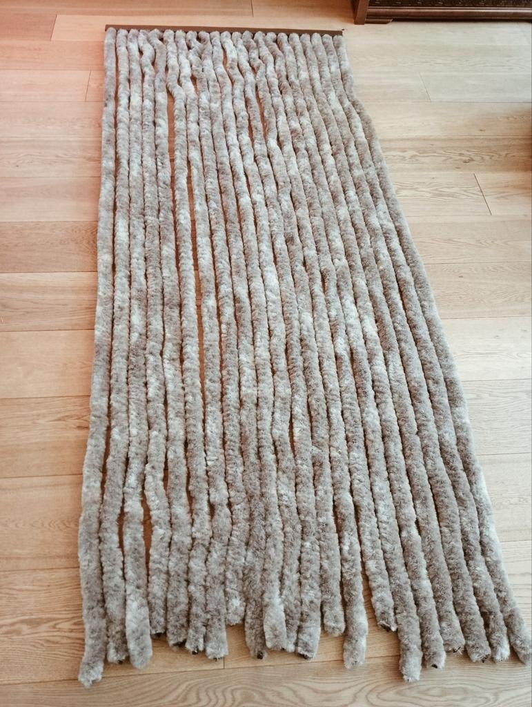 Vliegengordijn kattenstaart Nieuw, Bruin, 200 cm of meer, Nieuw, 50 tot 100 cm