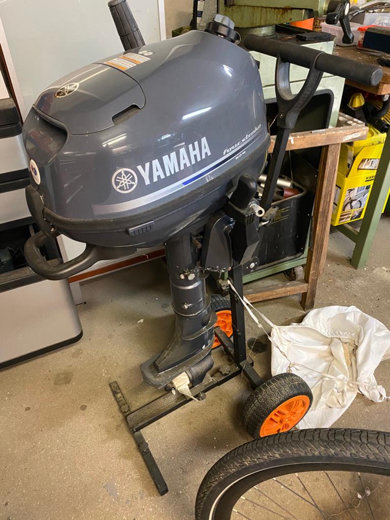Rubberboot Honda Honwave, Yamaha met bok, strandtrailer, Aluminium, Zo goed als nieuw, 3 m, 6 pk