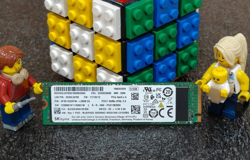 SK hynix PC611 512GB NVMe SSD, Computers en Software, Harde schijven, Zo goed als nieuw, Desktop, Intern, SSD, Overige aansluitingen