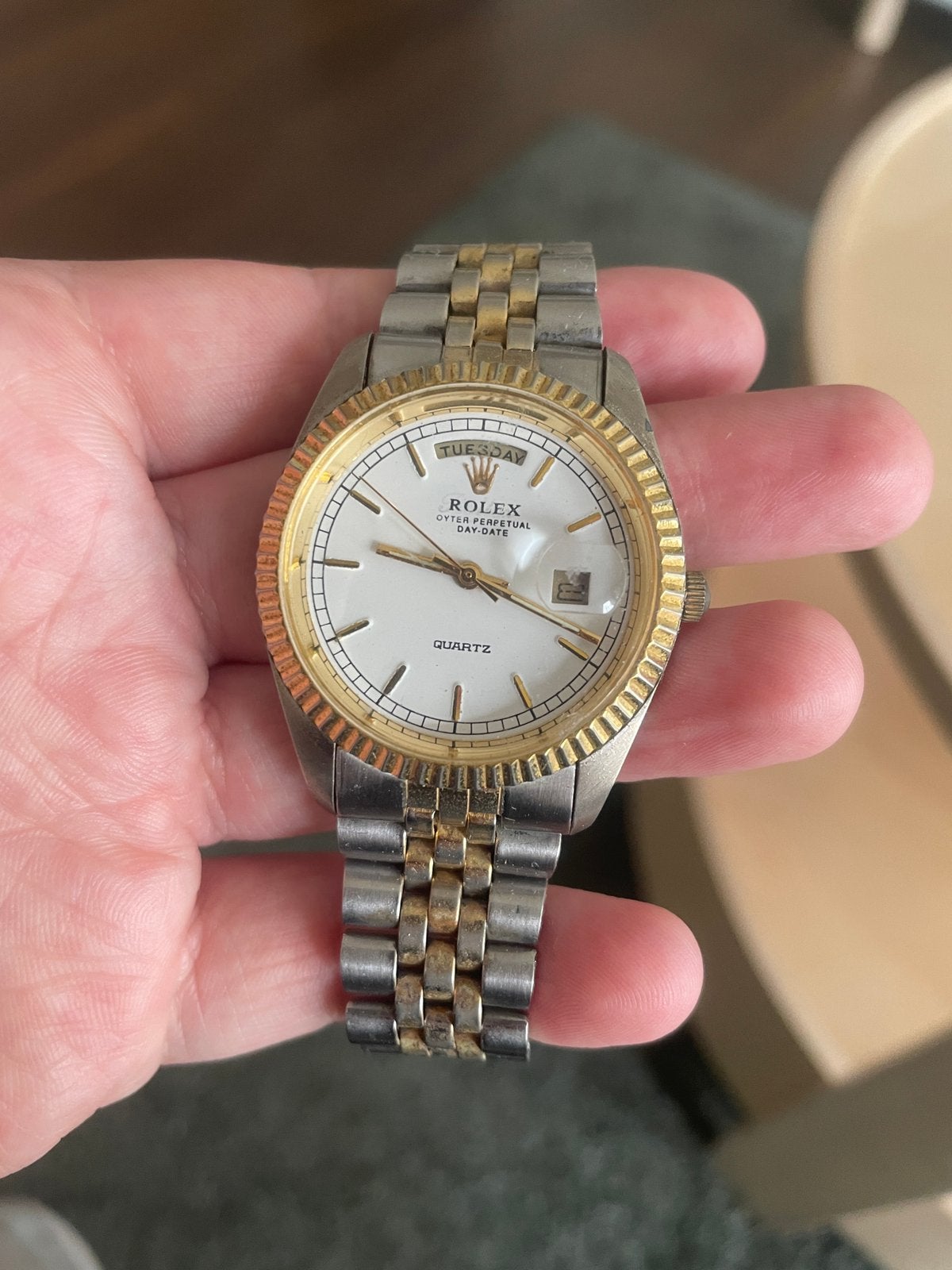Rolex, Ophalen of Verzenden, Zo goed als nieuw, Staal, Rolex