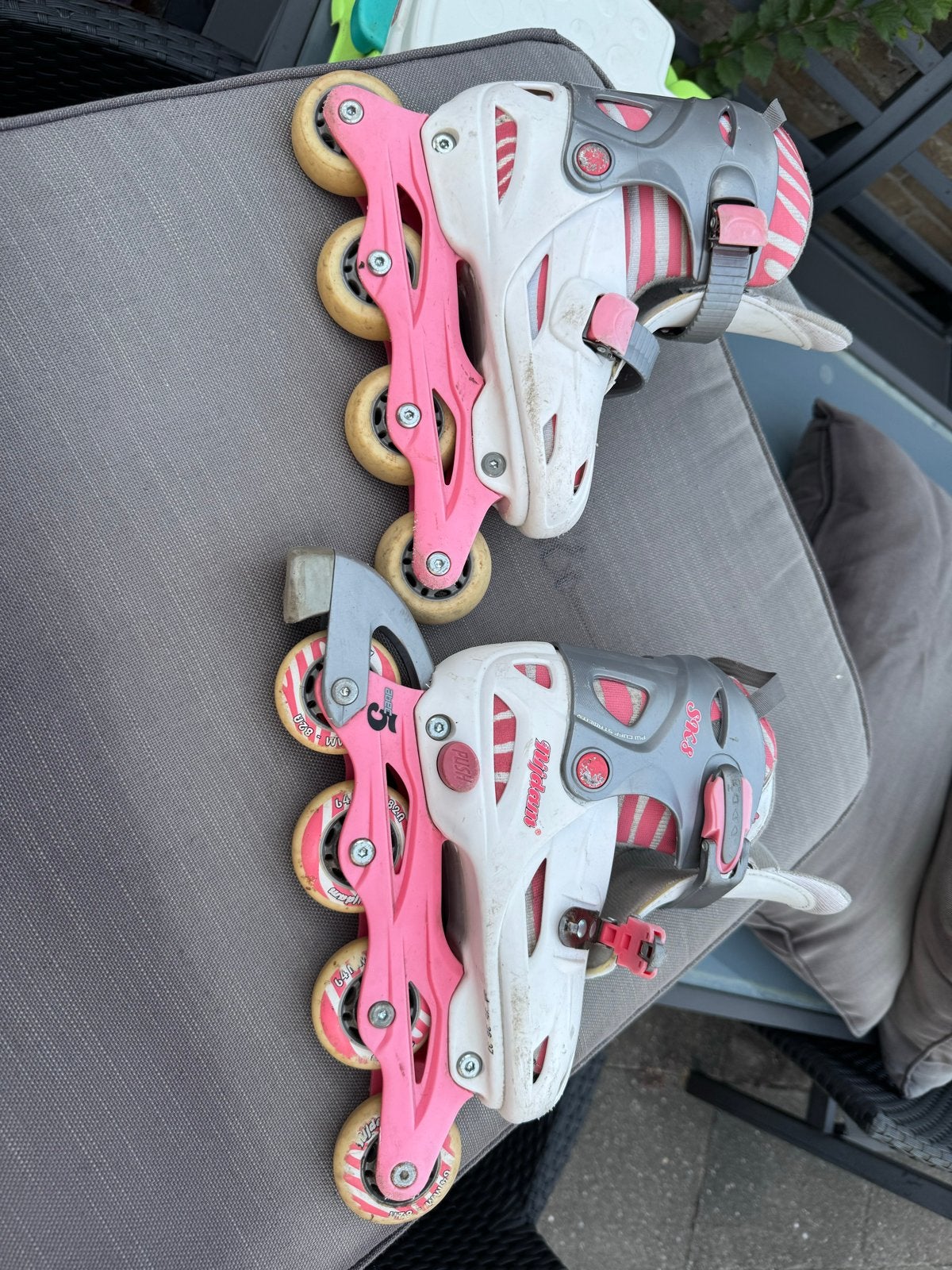 Nijdam Junior Inline Skates - Verstelbaar Maat 34-37, Overige merken, Kinderen, Ophalen of Verzenden, Inline skates 4 wielen