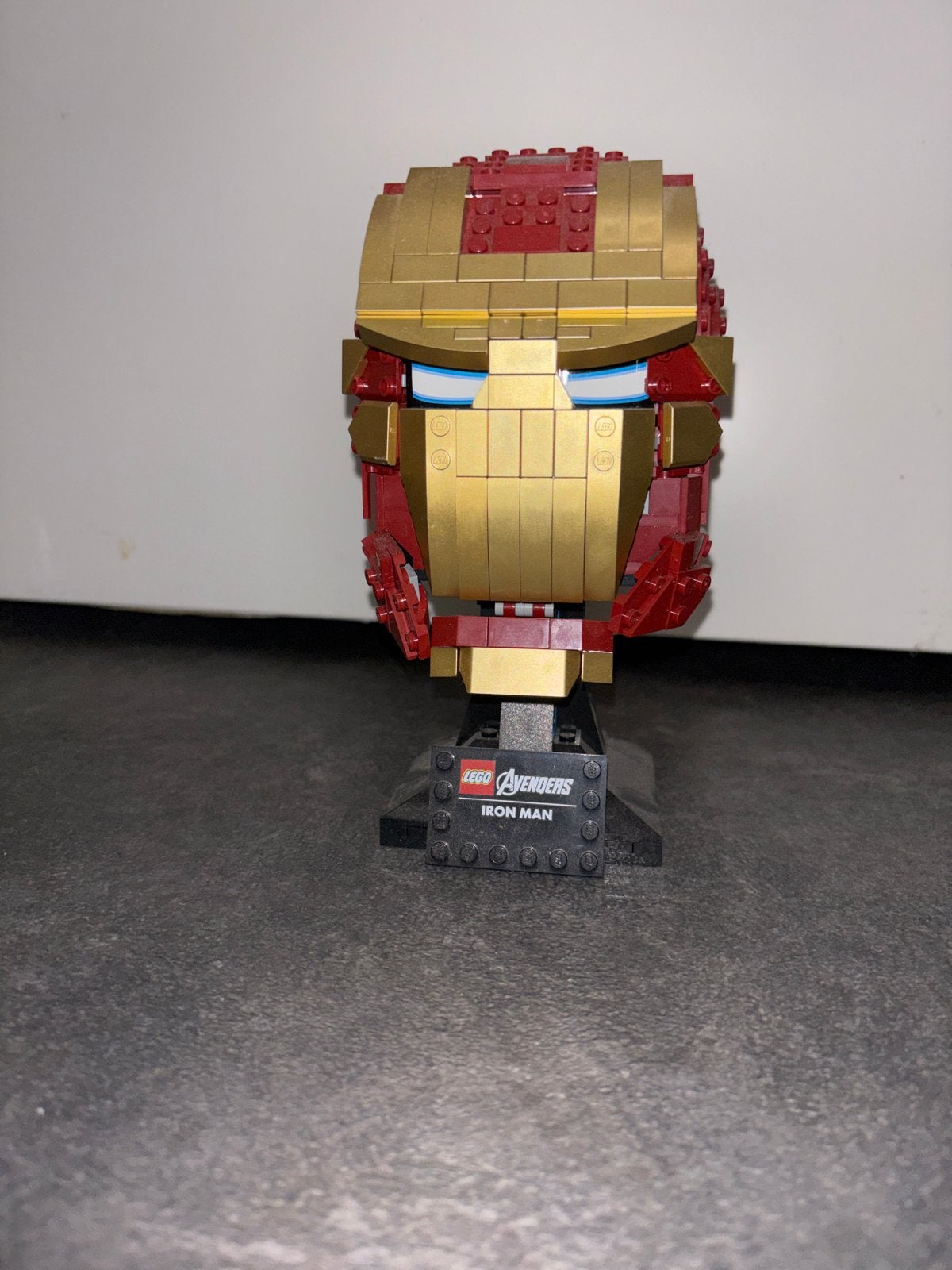 LEGO Iron Man Helm (Marvel Studios), Gebruikt, Marvel, Lego, Compleet