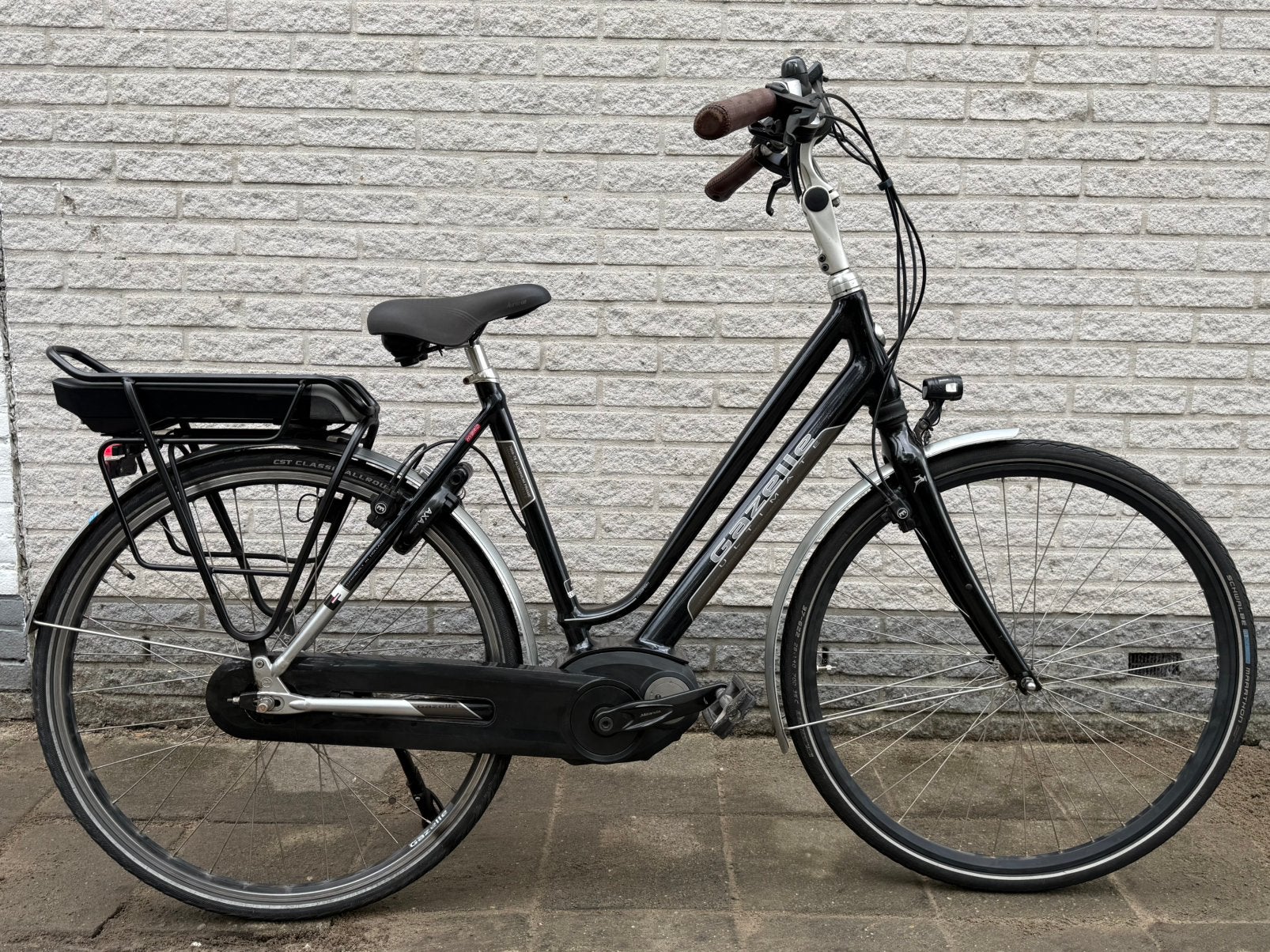 Zeer nette gazelle Ultimate S8 HMB, 53cm met nieuwe motor, Ophalen, Zo goed als nieuw, 51 tot 55 cm, 50 km per accu of meer