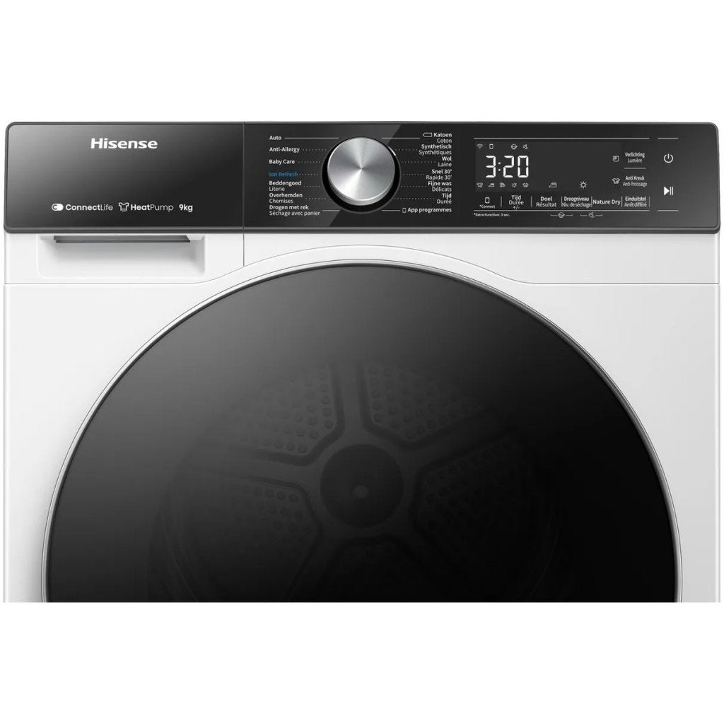 Foto 3 van Hisense warmtepompdroger DH5S902BW - 5S Serie