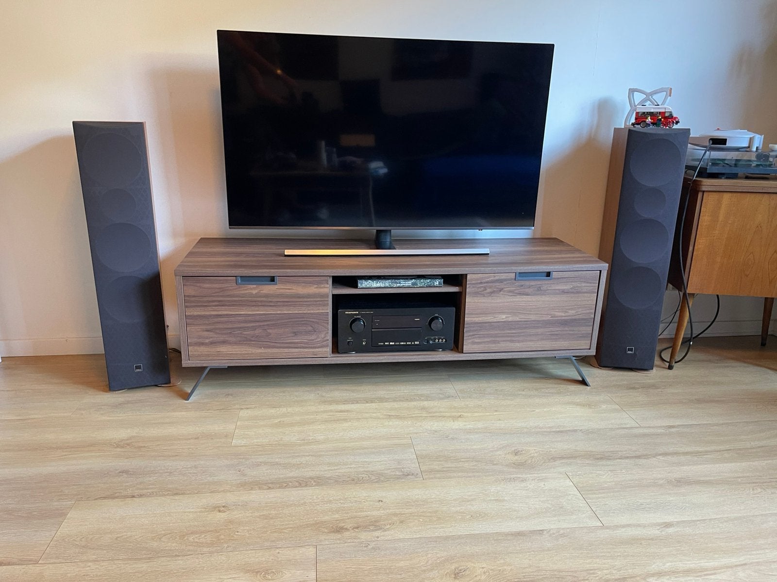 TV-meubel, Huis en Inrichting, Ophalen, Gebruikt, 150 tot 200 cm, Minder dan 100 cm