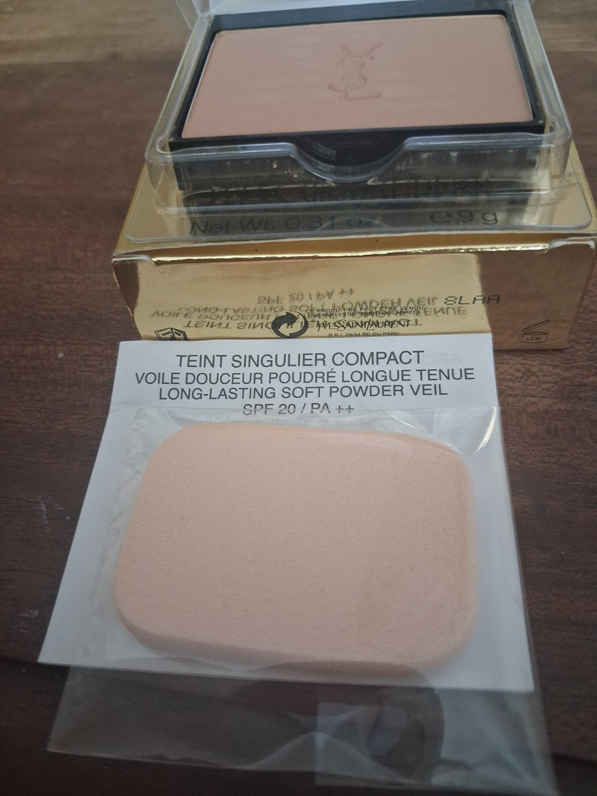 YSL TEINT SINGULIER COMPACT powder9 GR, Sieraden, Tassen en Uiterlijk, Verzenden, Nieuw, Gehele gezicht