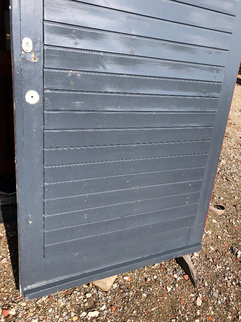 |hardhouten buitendeur| hardhouten Tuinpoort| 215X123, Doe-het-zelf en Verbouw, Deuren en Horren, Ophalen, Gebruikt, 120 cm of meer