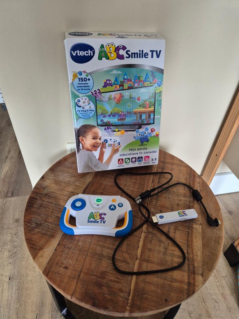 Vtech abc smile tv, 1 speler, Ophalen of Verzenden, Puzzel en Educatief, Vanaf 3 jaar