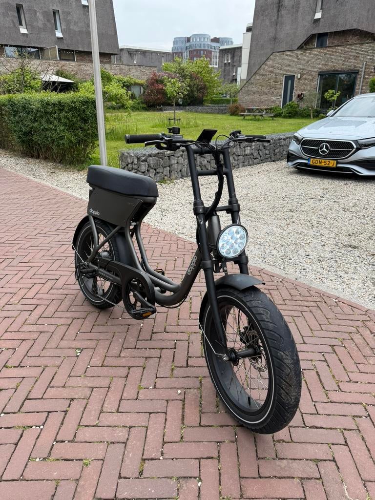 DOPPIO elektrische fatbike legaal, Zo goed als nieuw, 59 cm of meer, 50 km per accu of meer, Ophalen