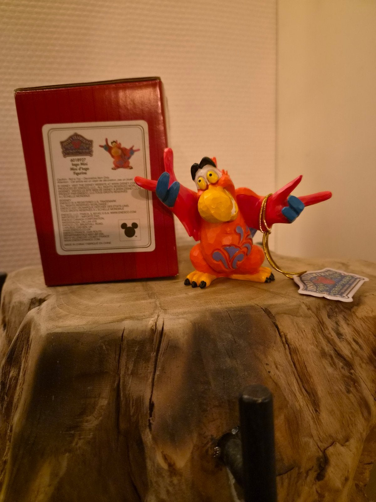 Disney Traditions Iago Mini Figurine - Aladdin, Ophalen of Verzenden, Nieuw