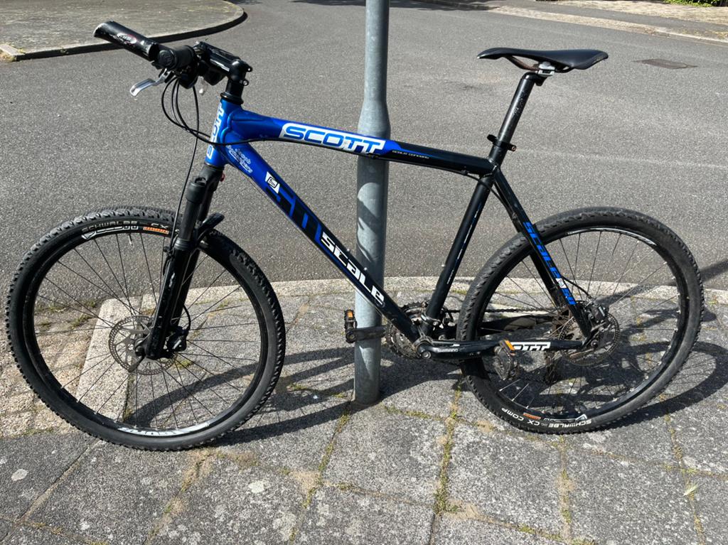 Scott Scale 50, Gebruikt, 49 tot 53 cm, Meer dan 20 versnellingen, Schijfrem