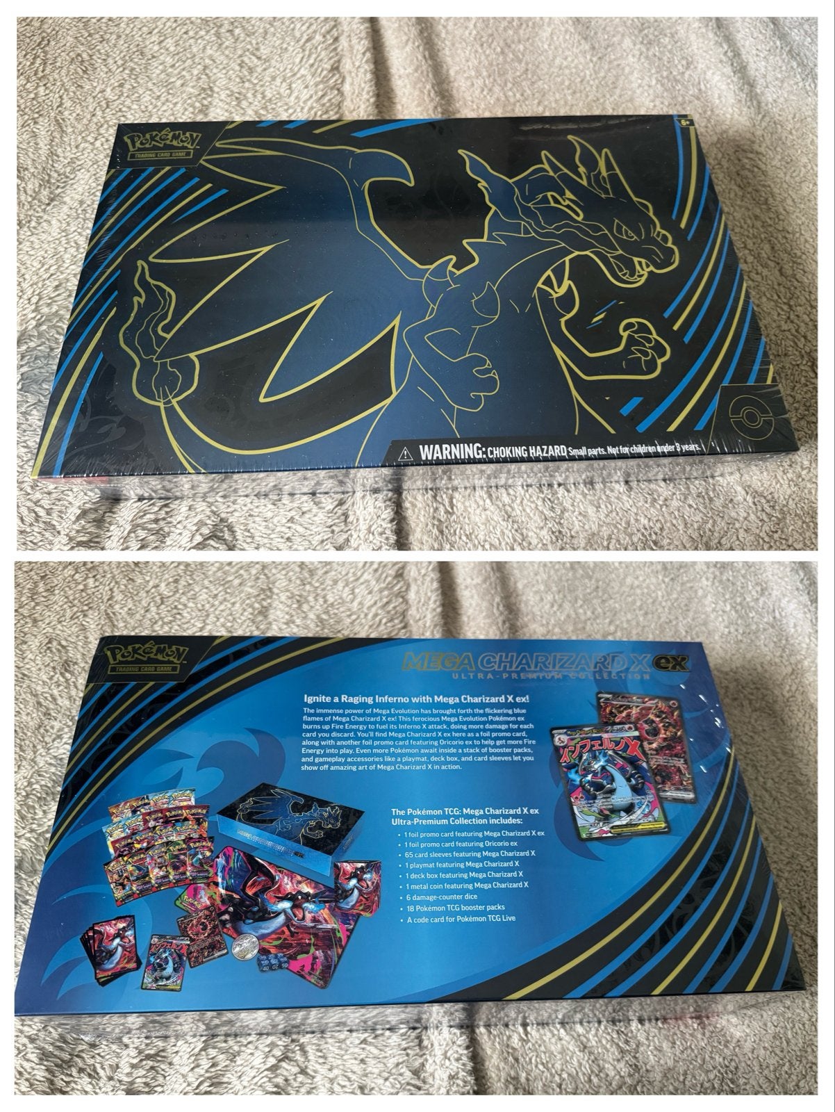Pokémon Mega Charizard X EX Ultra-Premium Collection, Ophalen of Verzenden, Nieuw, Overige typen