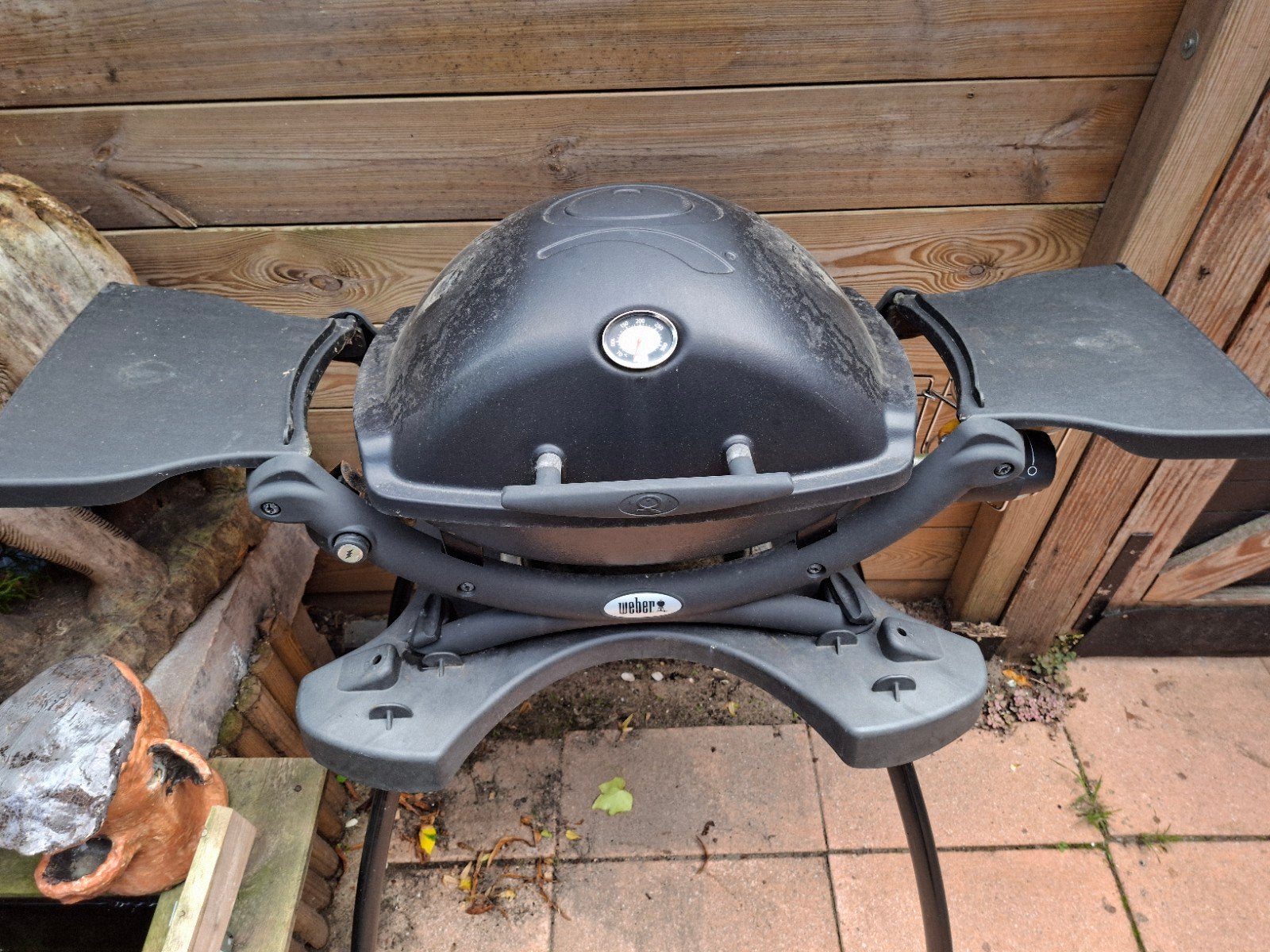 Weber Q1000 gasbarbecue - Goed schoon te maken, Ophalen, Gebruikt, Weber