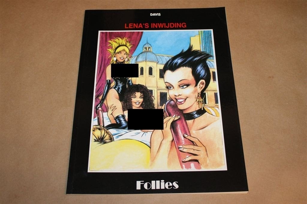 Lenas Inwijding — Erotisch Stripalbum Follies 36 Davis, Eén stripboek, Ophalen of Verzenden, Gelezen