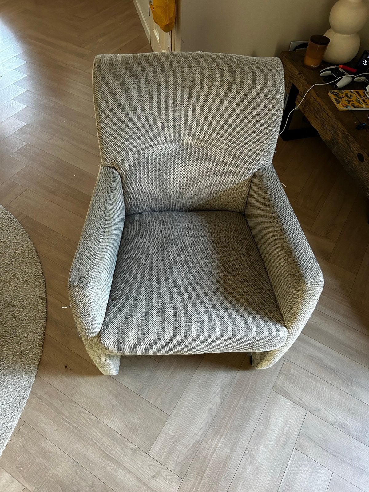 Comfortabele fauteuil - Gebruikt, Ophalen, Gebruikt, Stof, 75 tot 100 cm