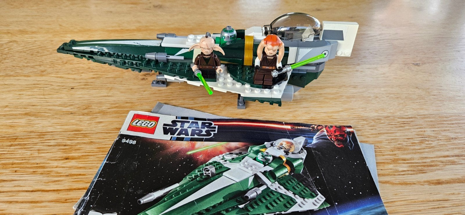 Lego star wars set 9498 Saesee Tiin's Jedi Starfighter, Gebruikt, Star Wars, Lego, Ophalen of Verzenden