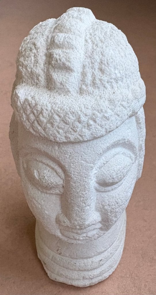 Bijzonder beeldje, gips?, Antiek en Kunst, Minder dan 20 cm, Gips, Buste, Ophalen of Verzenden