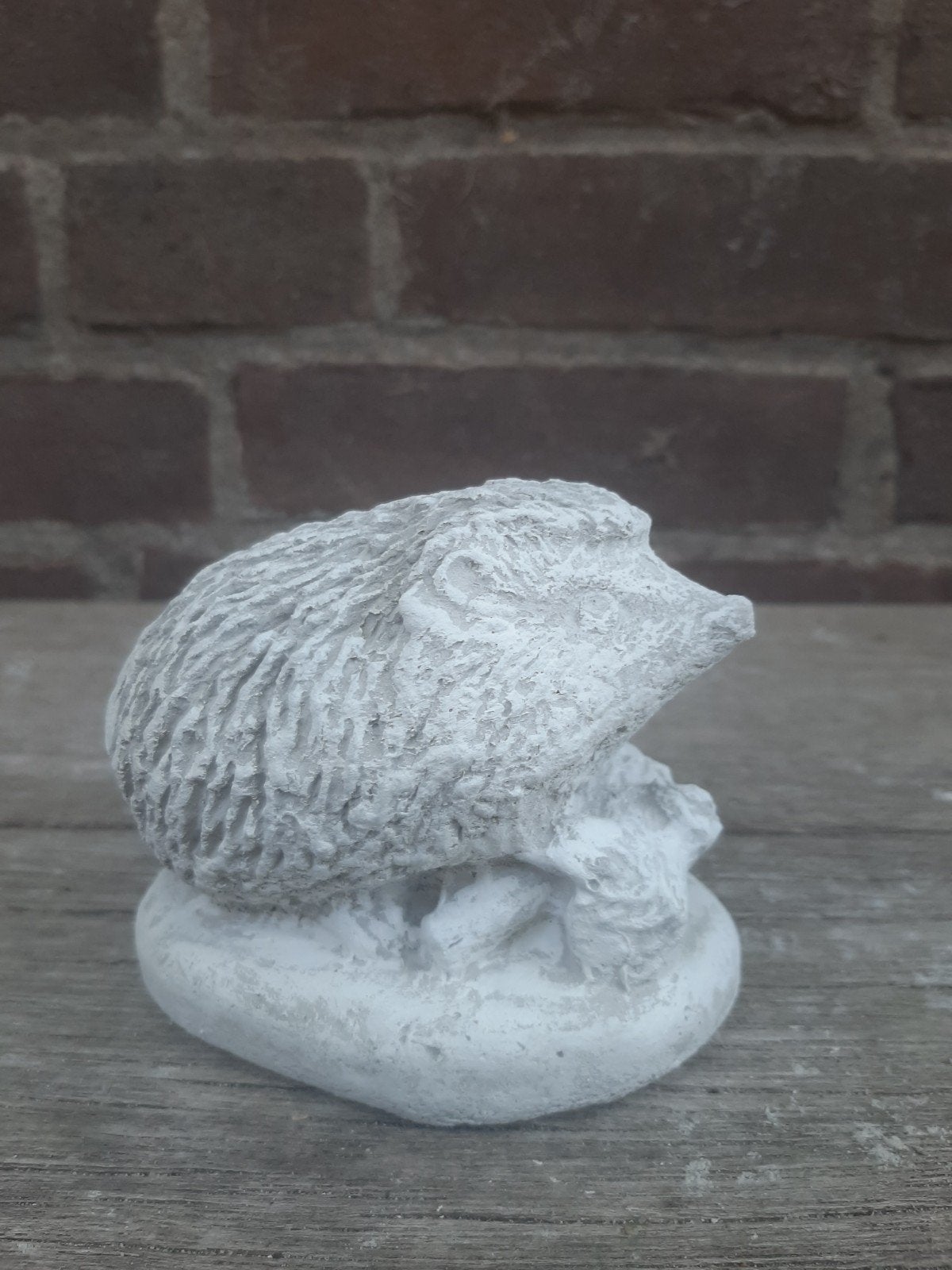 Egel betonnen beeld tuinbeeld beton beeldje egeltje, Ophalen of Verzenden