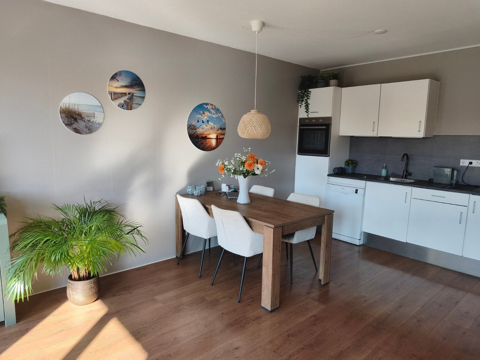 eettafel 160x90 donker eiken, Huis en Inrichting, Ophalen, Rechthoekig, 150 tot 200 cm, 50 tot 100 cm