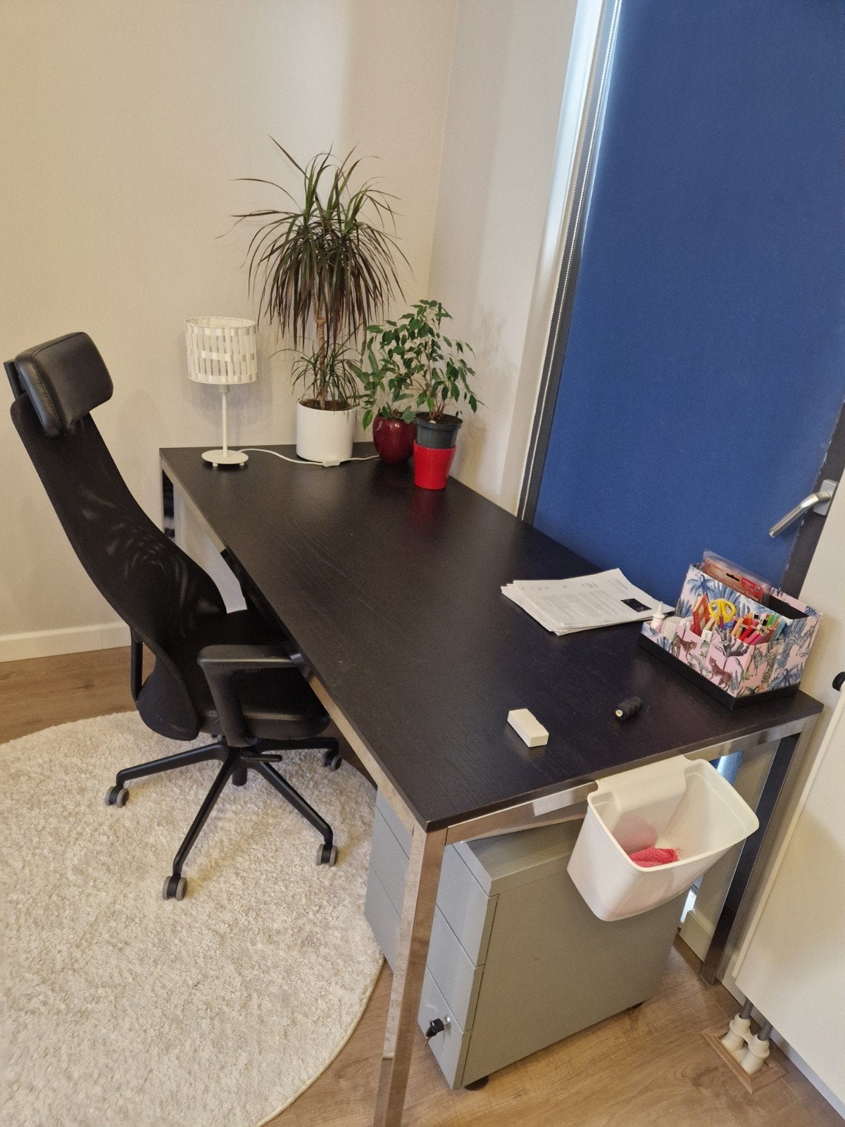 IKEA Torsby tafel (85x180 cm) met stekkerdooshouder, Gebruikt, Vijf personen of meer, 150 tot 200 cm, Rechthoekig