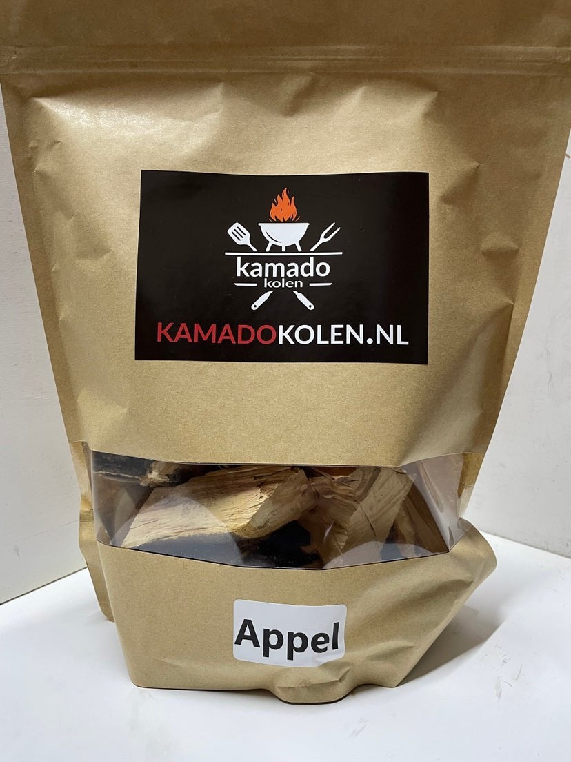 Appel rookhout chunks 1 kilo. Professioneel gedroogd., Ophalen of Verzenden, Nieuw