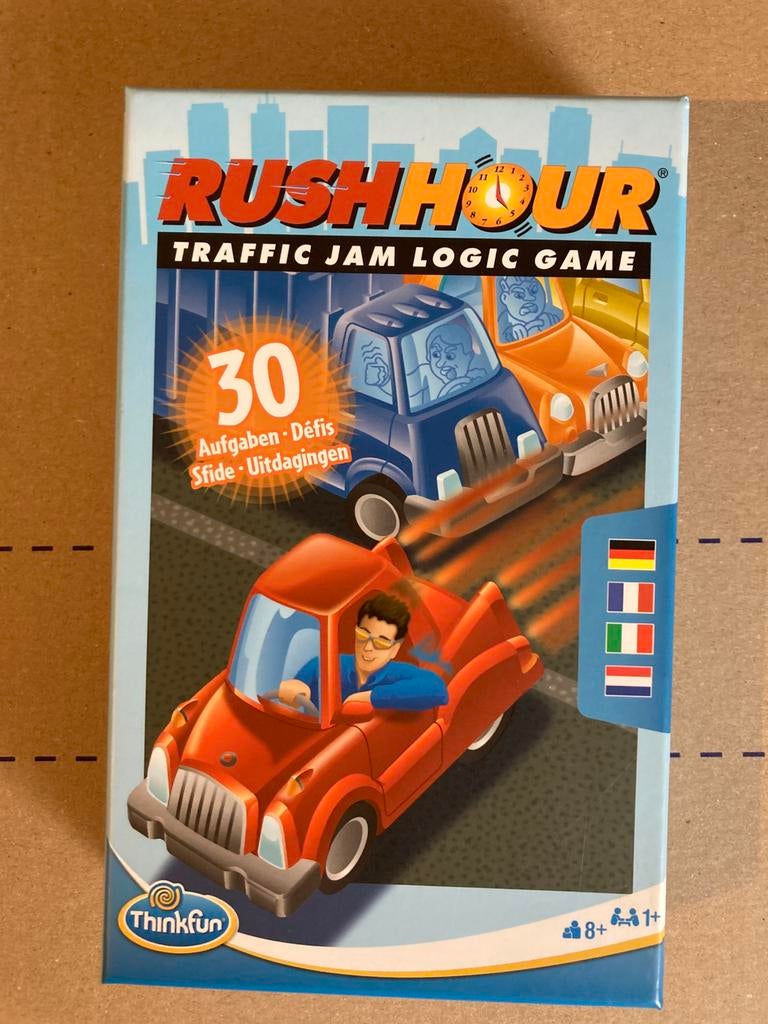 Rush hour denk spel, Ophalen of Verzenden, Zo goed als nieuw