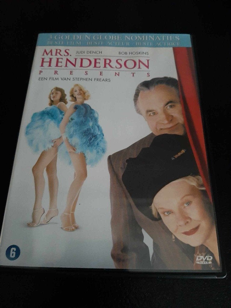 Mrs Henderson presents, Bob Hoskins, Judi Dench,Kelly Reilly, Vanaf 6 jaar, Ophalen of Verzenden, Gebruikt, Romantiek