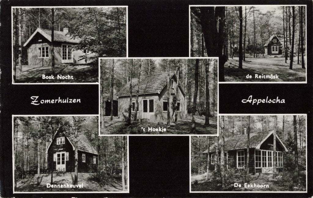 Appelscha Zomerhuizen Bosk Nocht 't Hoekje L3087, Ophalen, 1960 tot 1980, Gelopen, Friesland