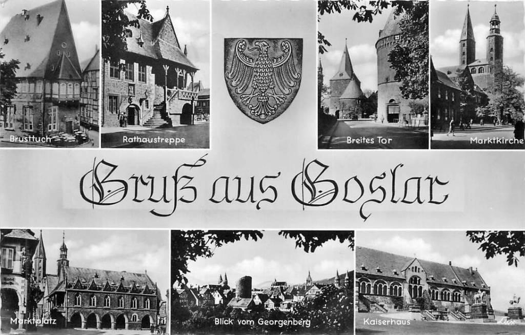 381-303-007 Gruss aus Goslar, Verzenden, Voor 1920, Duitsland
