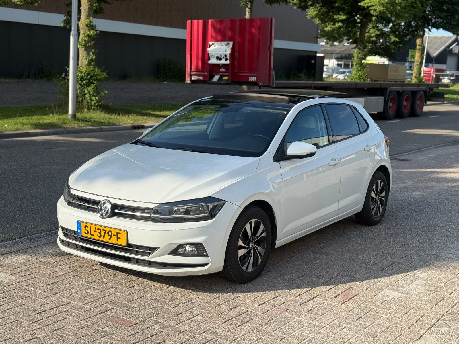 Volkswagen Polo 1.6 TDI 95pk 2018 Wit, Voorwielaandrijving, Wit, Origineel Nederlands, Particulier