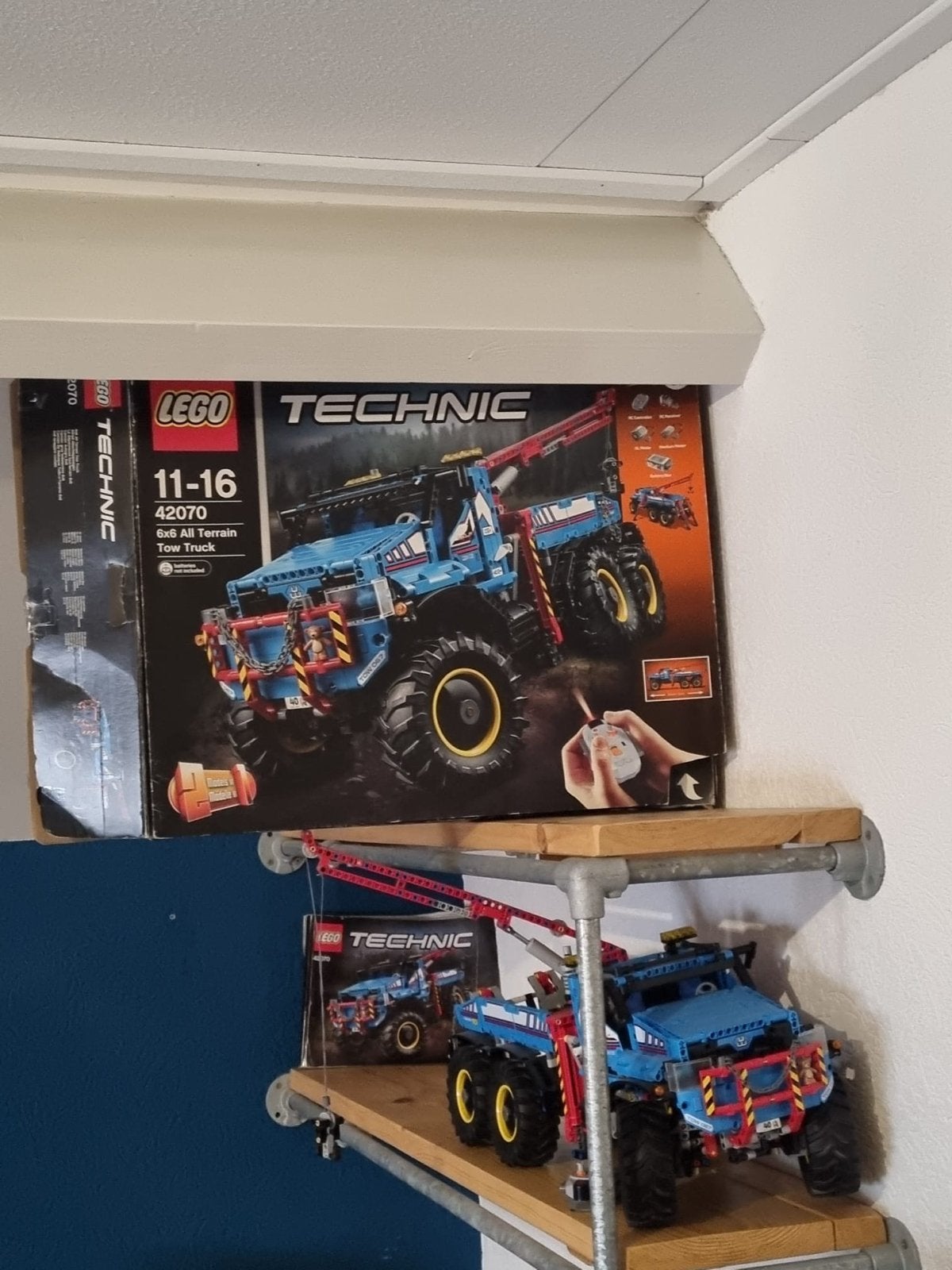 LEGO Technic 42070 6x6 All Terrain Sleepwagen, Ophalen of Verzenden, Zo goed als nieuw, Overige merken