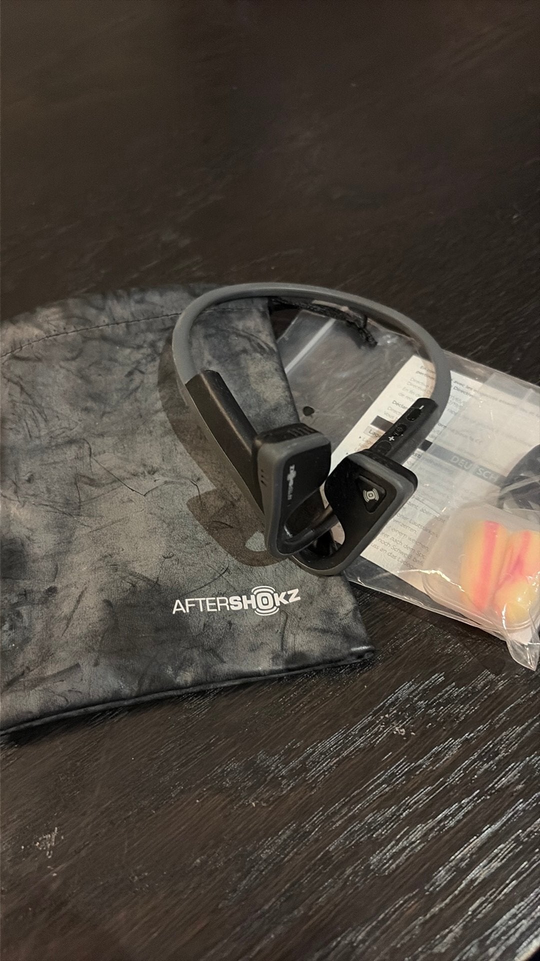 Aftershokz koptelefoon, Ophalen of Verzenden, Zo goed als nieuw, Overige merken