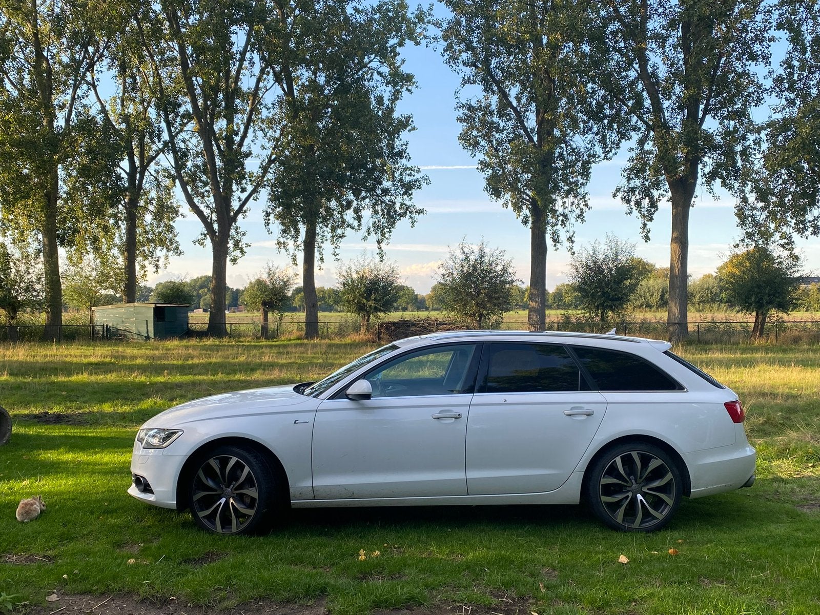 Audi A6 3.0TFSI 220KW Avant Qua.s-tr 2012 Wit, Auto's, Audi, Automaat, 2995 cc, Wit, Stationwagon