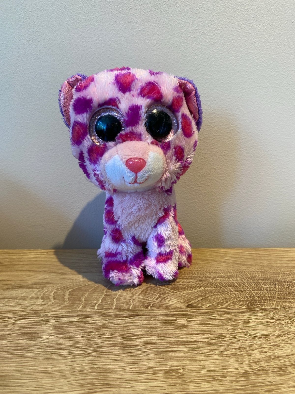 Ty Beanie Boo knuffel panter, Paars, Gebruikt, Eenhoorn, Ophalen of Verzenden