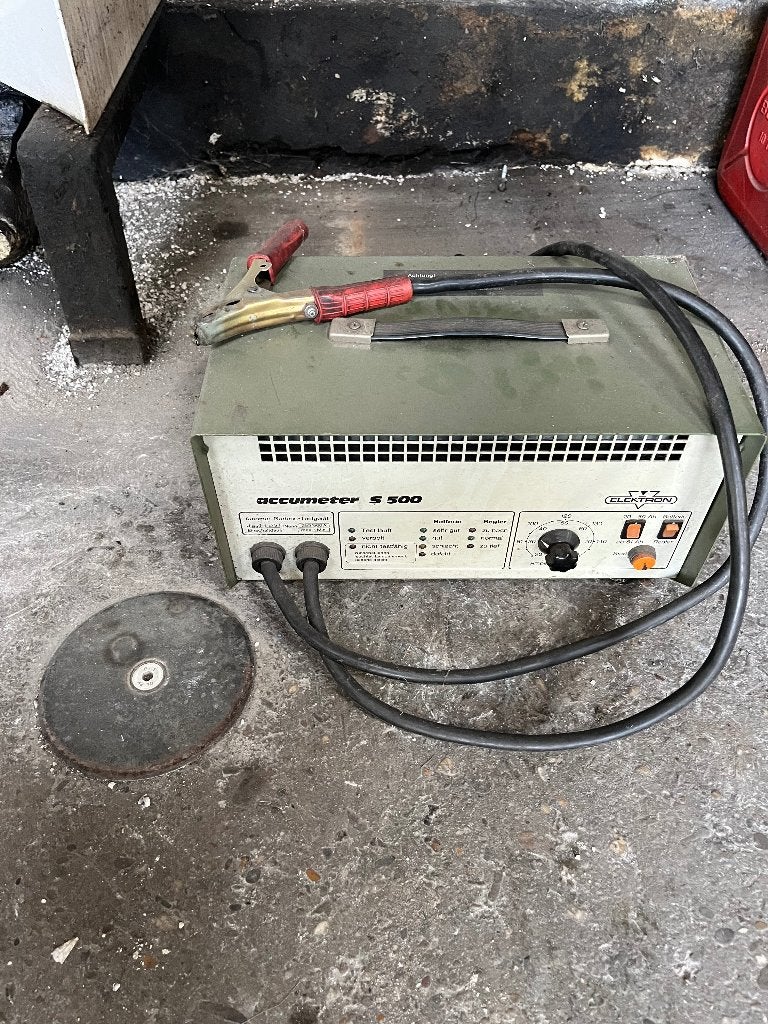 Accu tester s500 elektron, Ophalen of Verzenden, Gebruikt