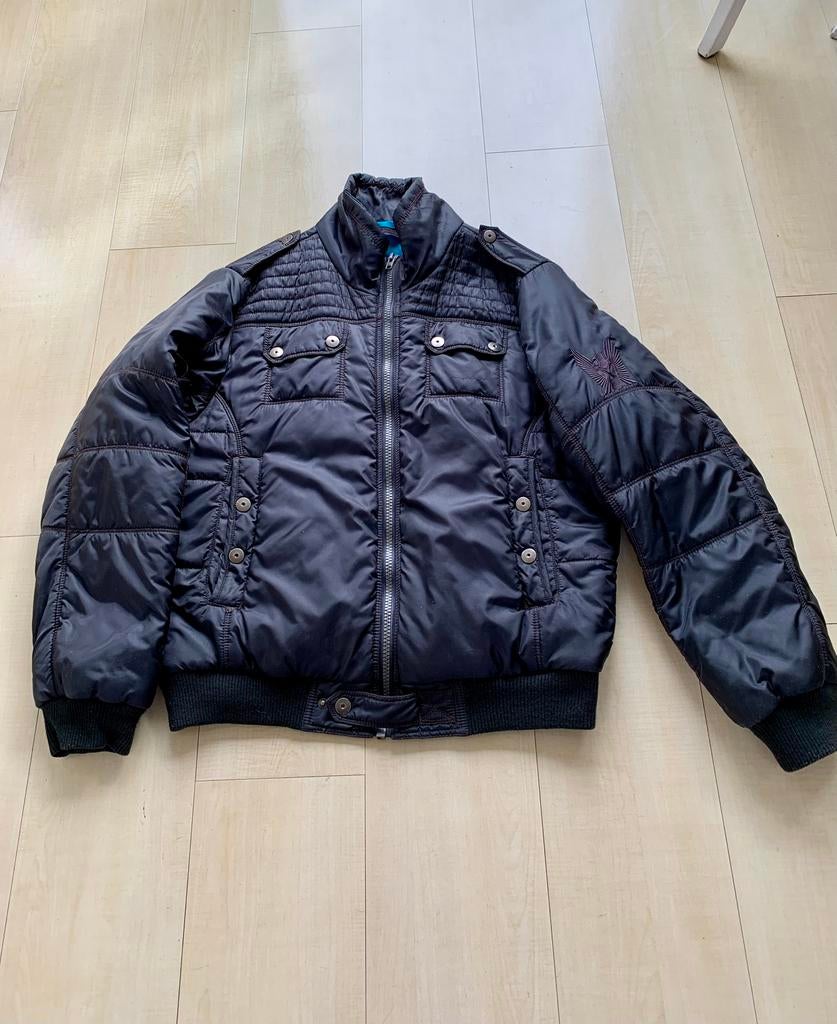 Modern zwart Herenjack maat XL SOHO NEW YORK als nieuw, Kleding | Heren, Ophalen of Verzenden, Zo goed als nieuw, Maat 56/58 (XL)