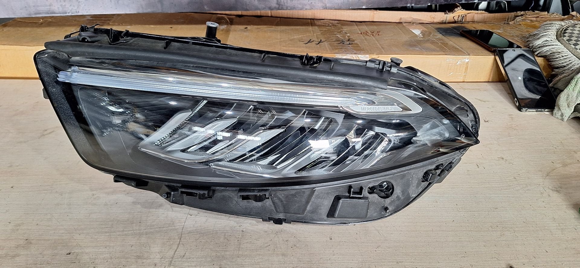koplamp Mercedes-Benz Een W177, Gebruikt, -, -, Ophalen of Verzenden