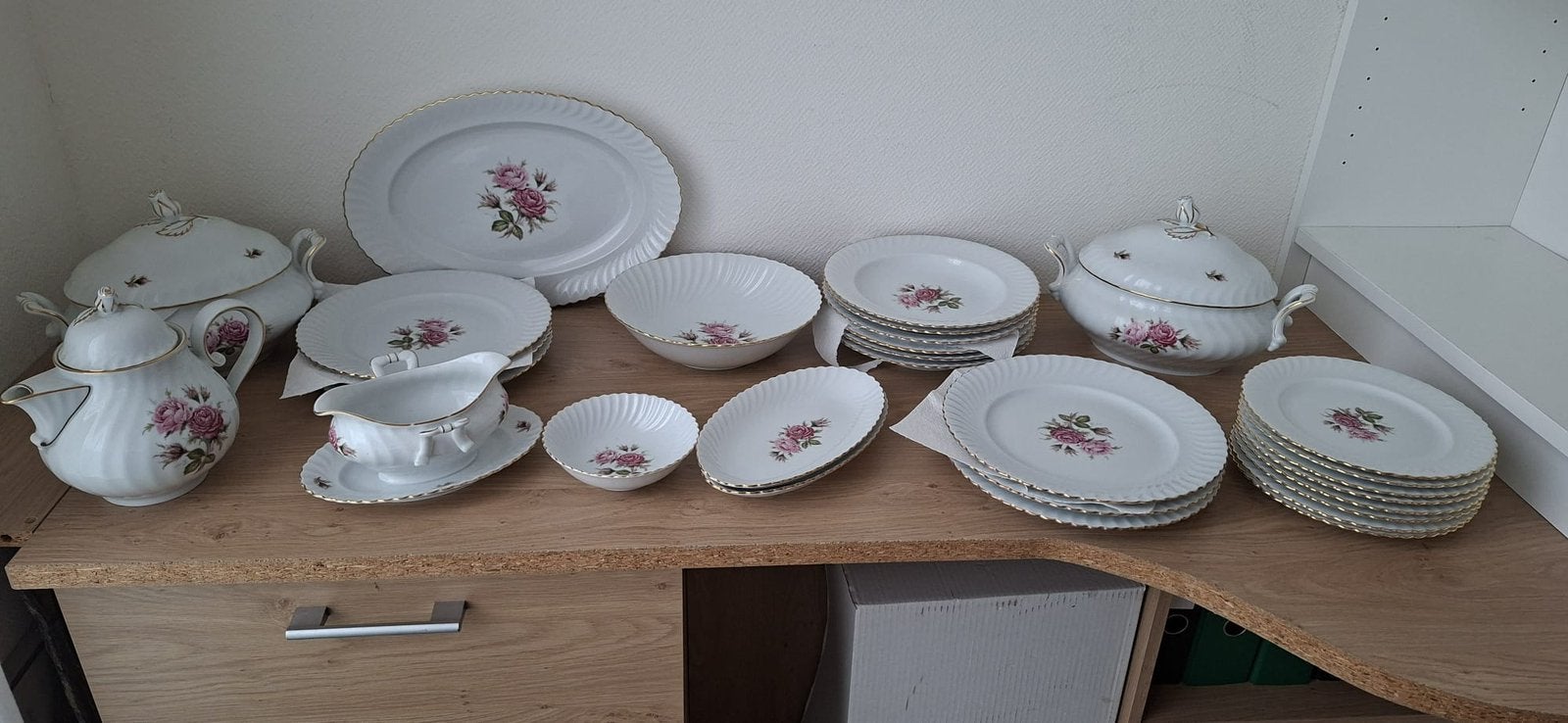 Kaiser Porzellan Moosrose diner servies, Ophalen of Verzenden