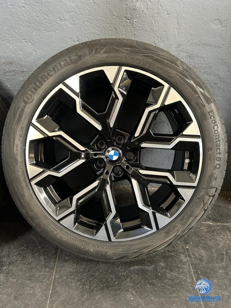 6-7mm! Originele BMW X3 G45 7 serie G70 Style 1036M 20 inch, Gebruikt, 255 mm, -, -