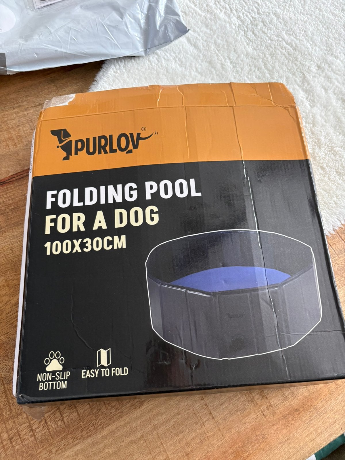Opvouwbaar honden zwembad, Ophalen, Nieuw
