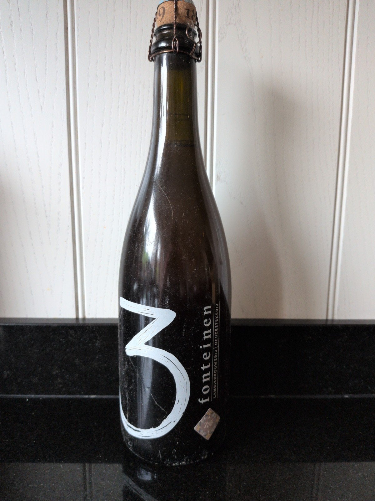3 fonteinen zenne y Frontera no93 season 18/19, Ophalen of Verzenden, Flesje(s), Overige merken