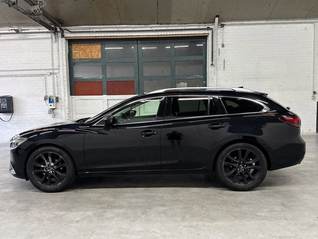 Mazda 6 Sportbreak 2.5 SkyActiv-G 192 GT-M | Head up | Memor, Auto's, Gebruikt, 6 sportbreak, Leder, 16 km/l