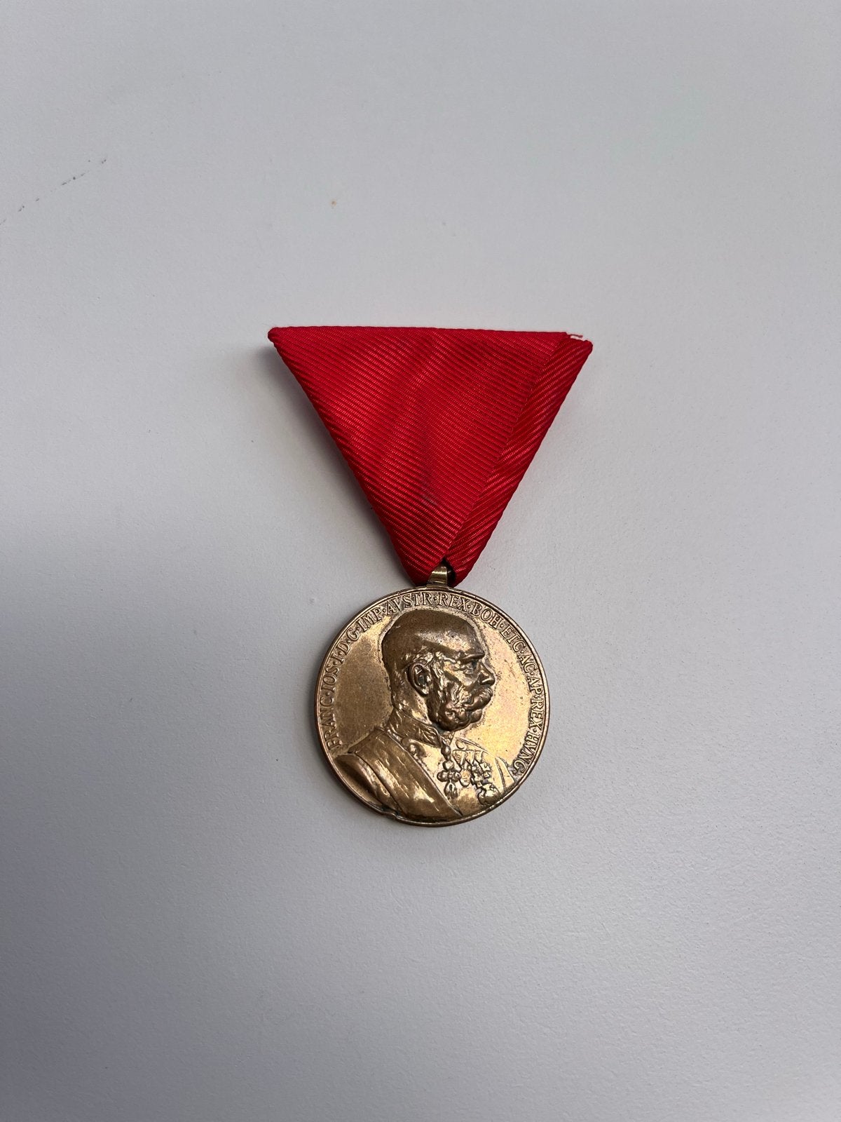 Historische Medaille: Signum Memoriae 1847-1898, Postzegels en Munten, Ophalen of Verzenden, Brons, Buitenland