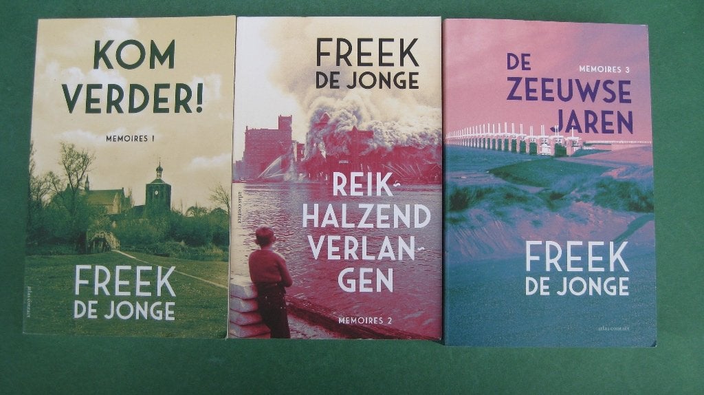 Freek de Jonge – Memoires (deel 1, 2, 3), Boeken, Ophalen of Verzenden, Nieuw, Nederland