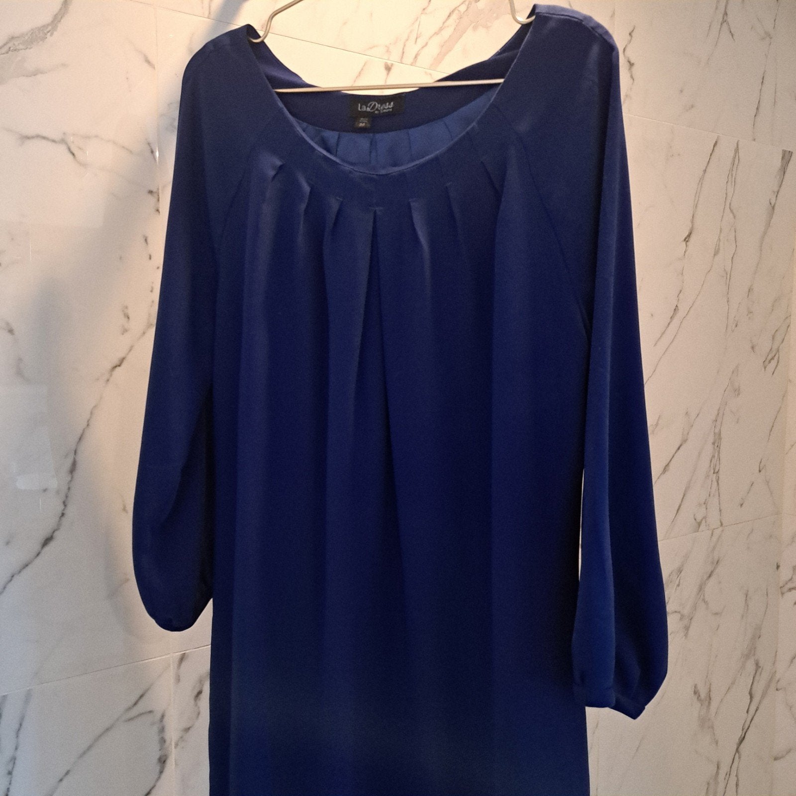 La Dress M cobalt blauwe dress, Maat 38/40 (M), Blauw, La Dress, Ophalen of Verzenden
