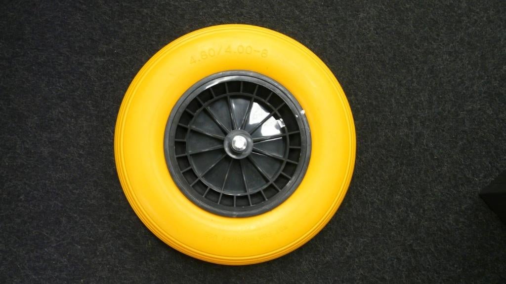 Kruiwagenwiel massief met as 125 mm, Ophalen, Nieuw, Overige soorten