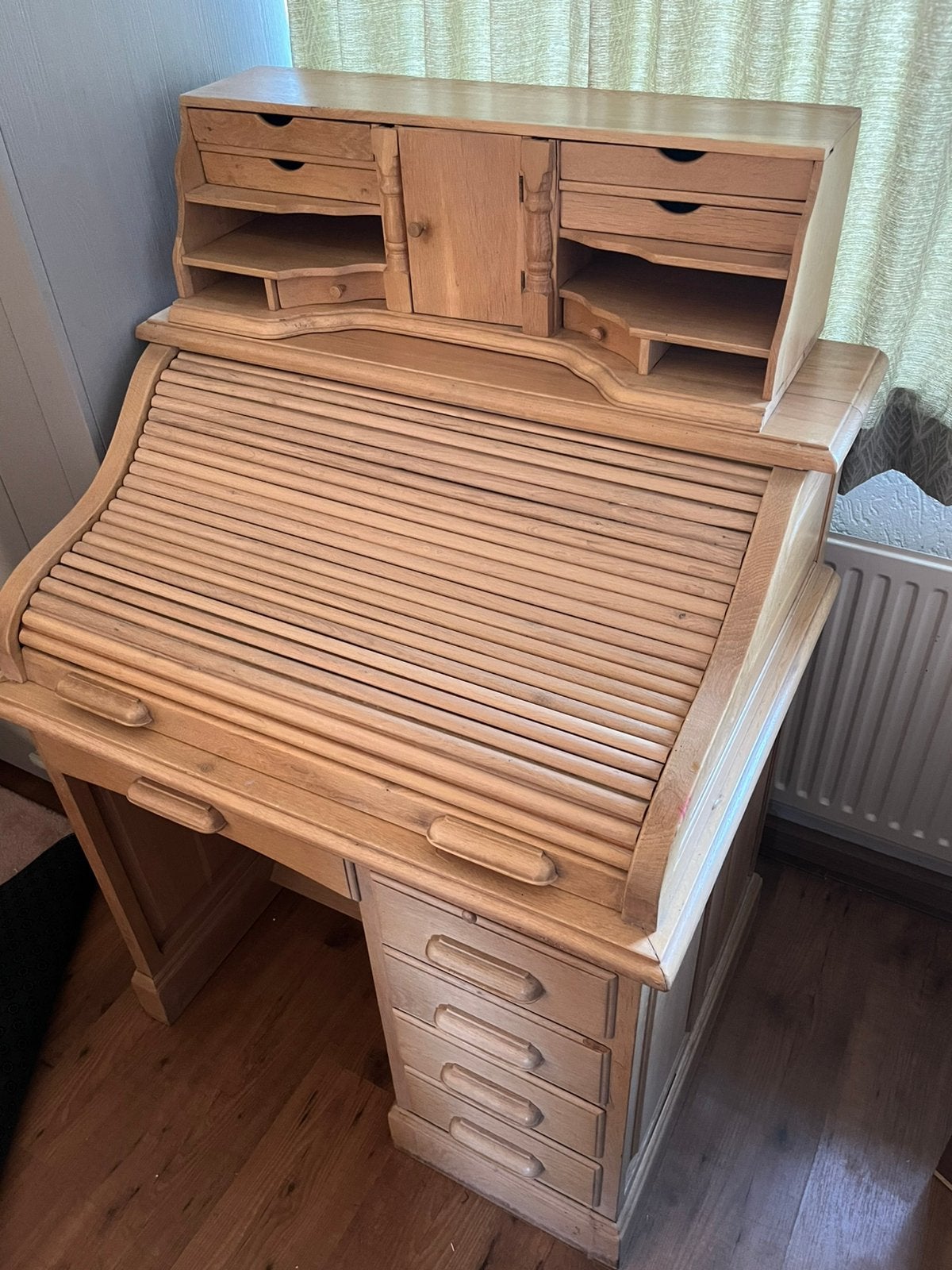 Authentiek houten bureau - goede staat, Ophalen, Zo goed als nieuw