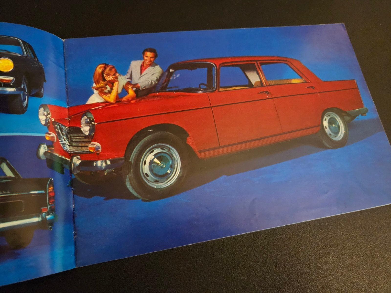 Brochure Peugeot 404 1971, Ophalen of Verzenden, Zo goed als nieuw, Peugeot